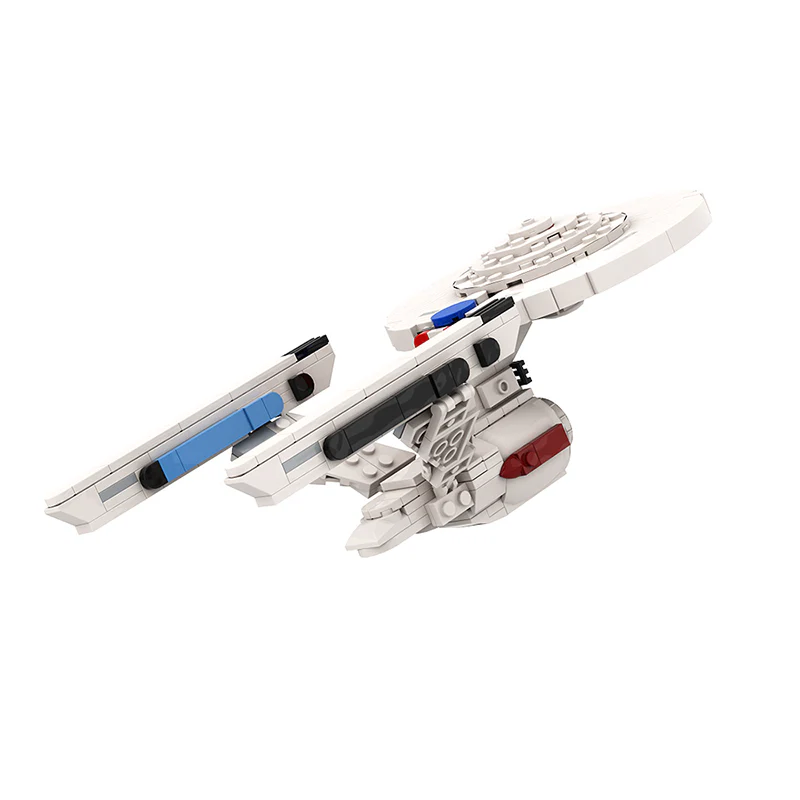 GOBRICKS MOC 105147 Star Trek Enterprise 1701-A - YWOBB