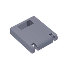 GOBRICKS GDS-1501 Box 2 x 2 x 2 Door with Slot - YWOBB