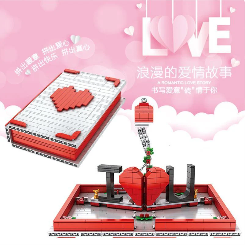 Mould King 10008 Love Confession Book - YWOBB
