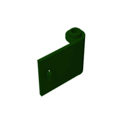 GOBRICKS GDS-1141 Door 1 x 3 x 2 Right - Open Between Top and Bottom Hinge - YWOBB