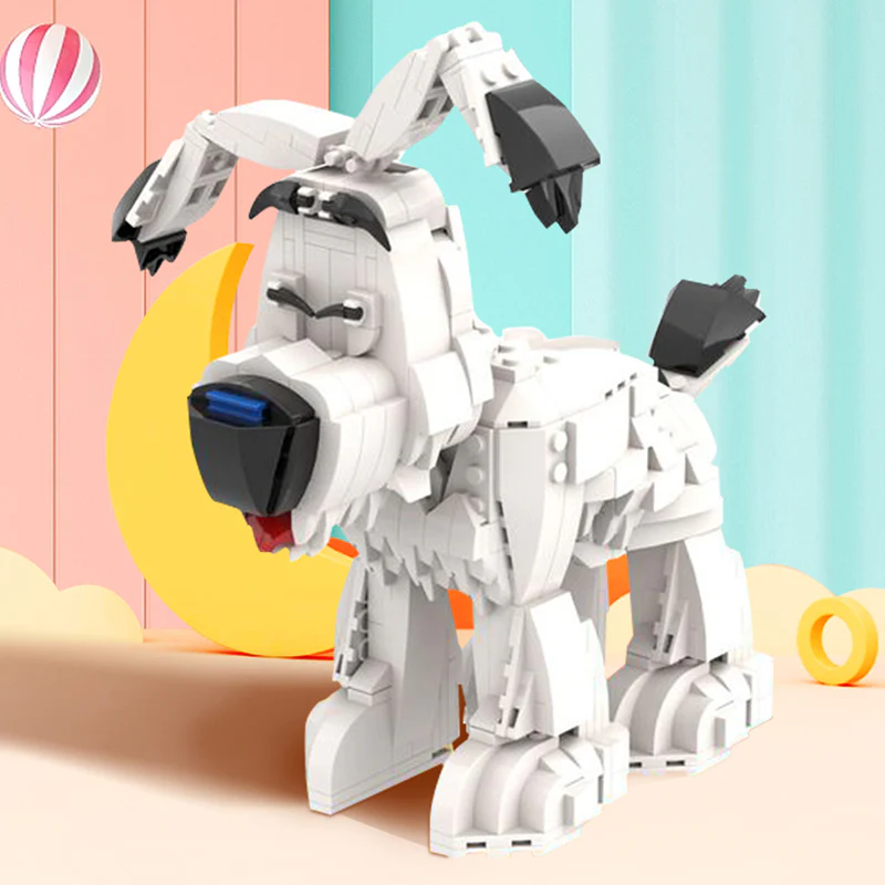 GOBRICKS MOC 129724 IDEFIX / DOGMATIX - YWOBB