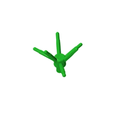 GOBRICKS GDS-1442 Plant Flower Stem with Bar and 6 Stems - YWOBB