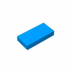 GOBRICKS GDS-566 Tile 1 x 2 - YWOBB