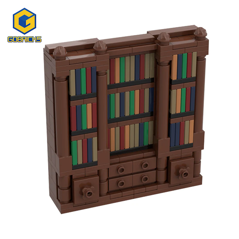 GOBRICKS MOC 117704 Book shelf - YWOBB