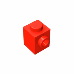 GOBRICKS GDS-635  Modified 1 x 1 with Stud on Side - YWOBB