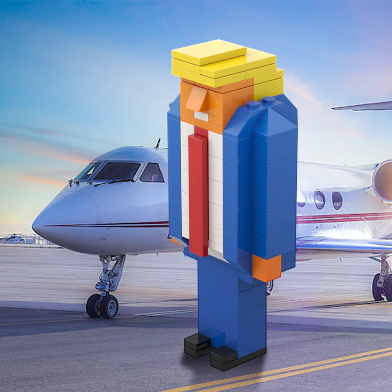 GOBRICKS MOC 185294 Donald Trump - YWOBB