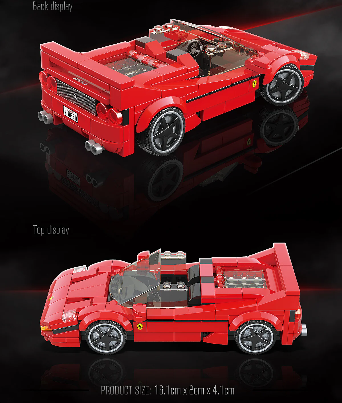 Quanguan 100139 Ferrari F50 - YWOBB