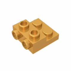 GOBRICKS GDS-801 Modified 2 x 2 x 2/3 with 2 Studs on Side - YWOBB