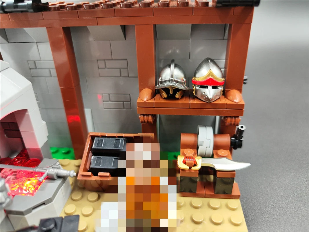 YOURBRICKS 40001 Medival Modular Blacksmith MOC 83224 - YWOBB