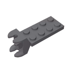 GOBRICKS GDS-1136 Hinge Plate 2 x 4 with Articulated Joint - Female - YWOBB