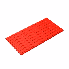 GOBRICKS GDS-529 Plate 8 x 16 - YWOBB