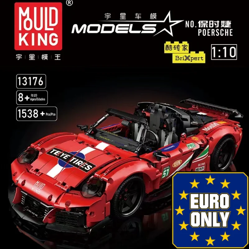 Mould King 13176 Porsche 911 OVP EU Warehouse Version - YWOBB