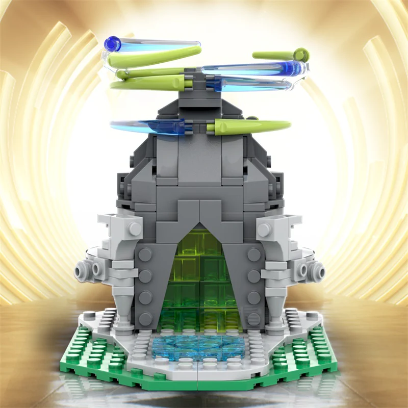 GOBRICKS MOC 153790 Shrine of Light - Zelda Tears of the Kingdom - YWOBB