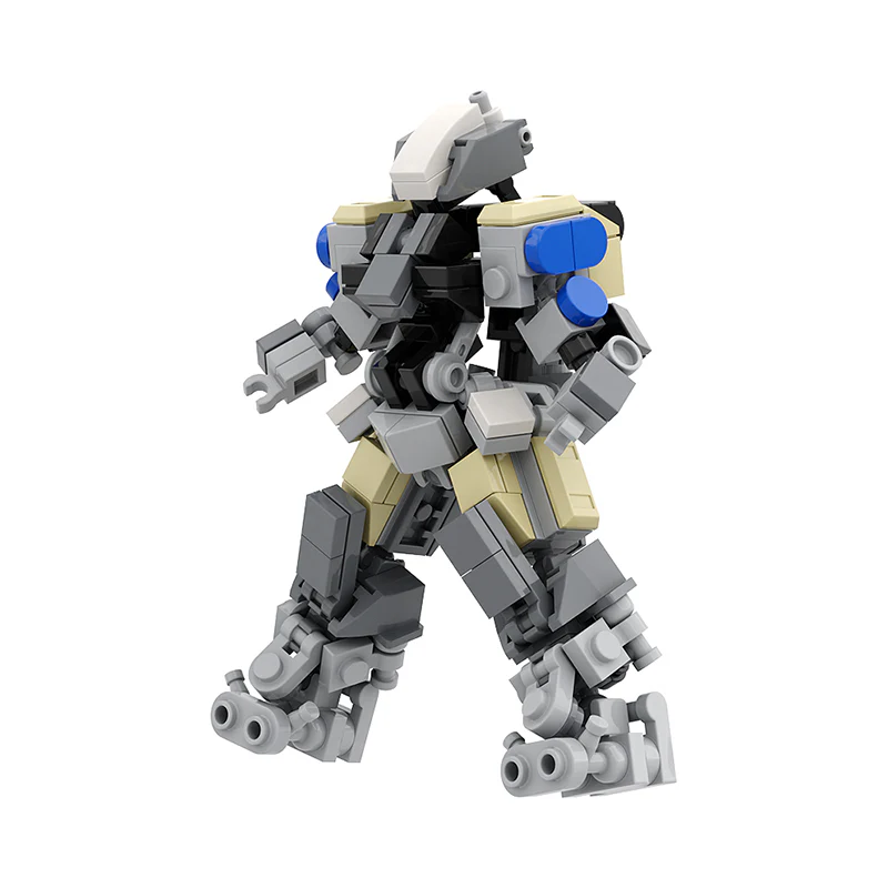 GOBRICKS MOC 136252 Mechanised Marine Suit - YWOBB