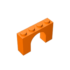 GOBRICKS GDS-680  Arch 1 x 4 x 2 - YWOBB