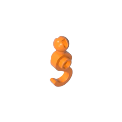 GOBRICKS GDS-M090 Hook with Tow Ball - YWOBB