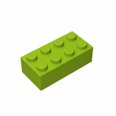 GOBRICKS GDS-542 Brick 2 x 4 - YWOBB