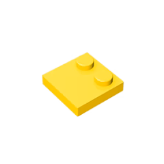 GOBRICKS GDS-1483 Modified 2 x 2 with Studs on Edge - YWOBB