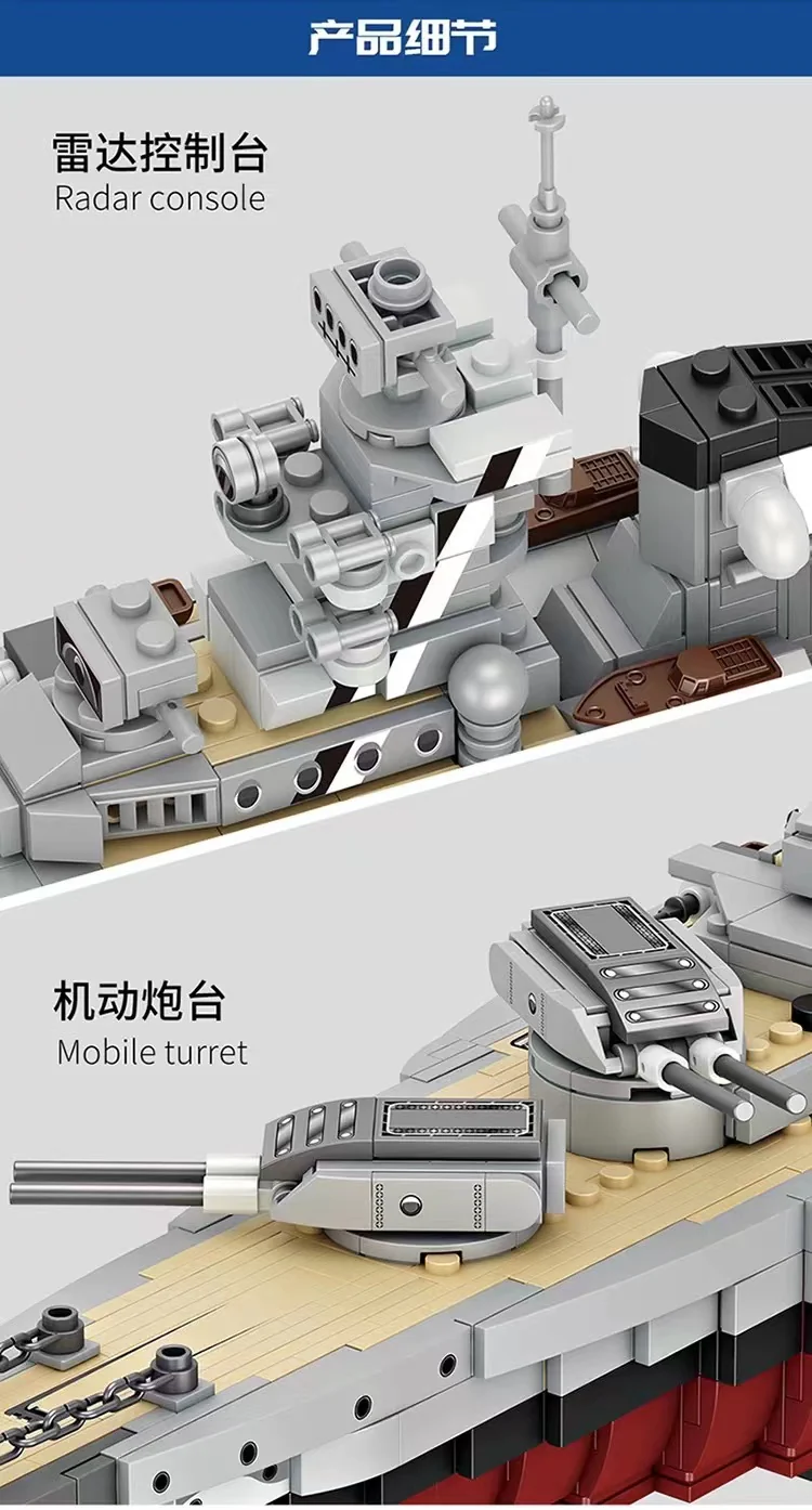 FORANGE FC4201 Bismarck Class Battleship - YWOBB