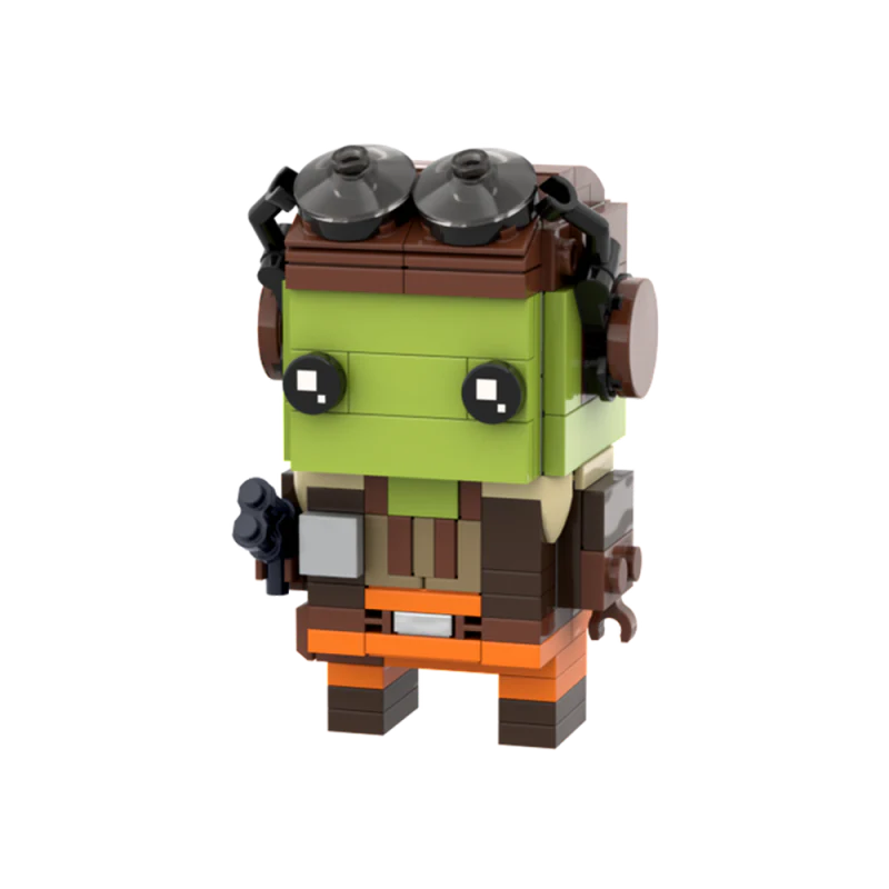 GOBRICKS MOC 157623 General Hera Syndulla brickheadz - YWOBB