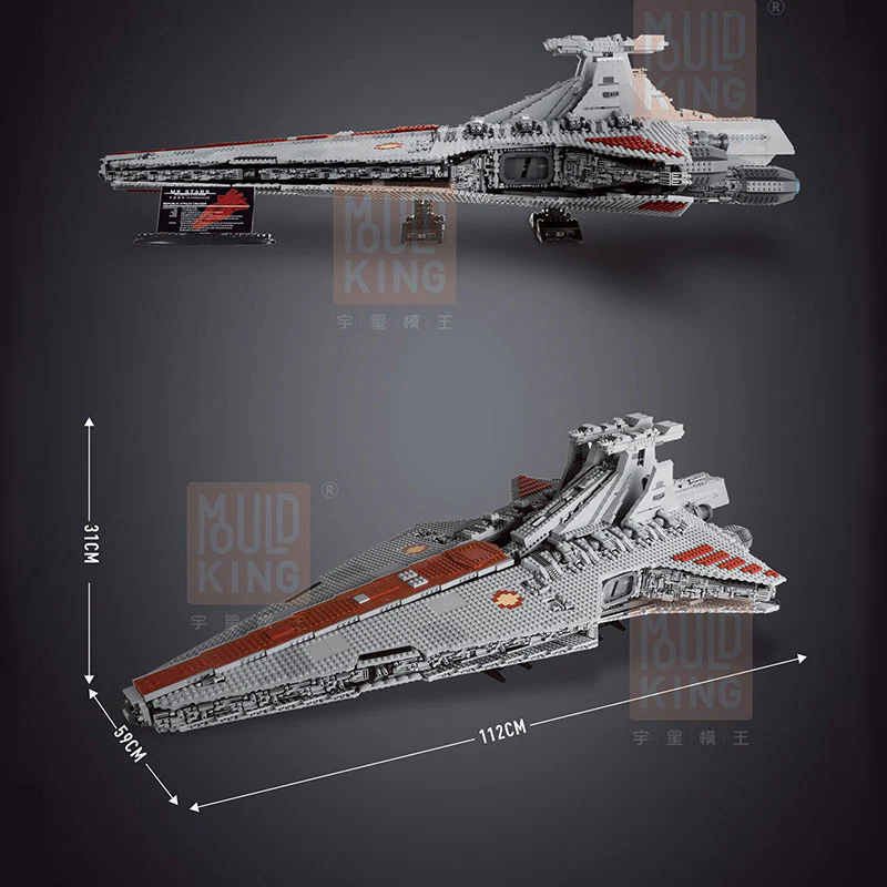 Mould King 21005 Venator Class Republic Attack Cruiser - YWOBB