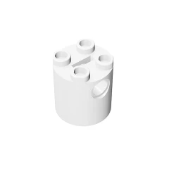 GOBRICKS GDS-772  Round 2 x 2 x 2 Robot Body - YWOBB