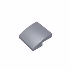 GOBRICKS GDS-659  Curved 2 x 2 - YWOBB
