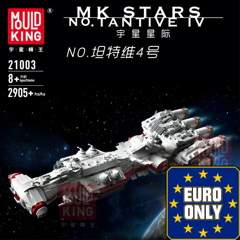 Mould King 21003 No. TANTIVE IV OVP EU Warehouse Version - YWOBB