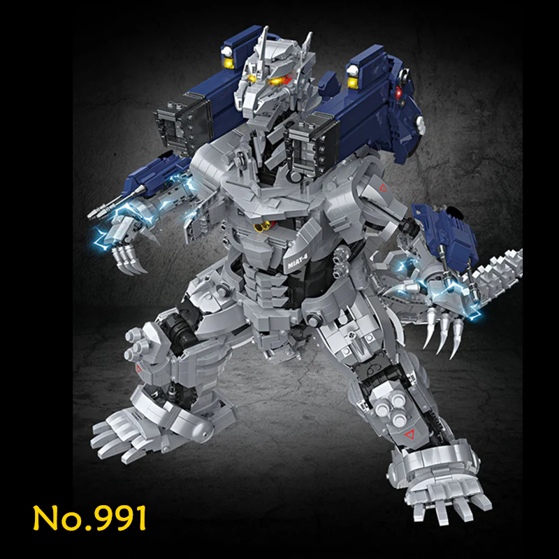 SixSix Bricks 991 Mechanical Godzilla - YWOBB