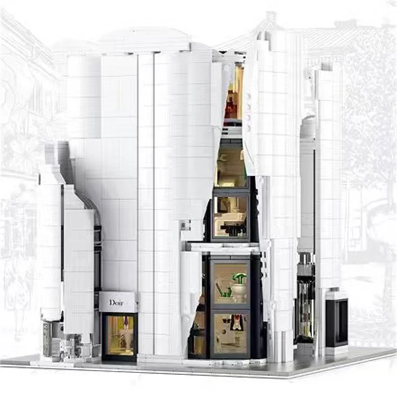 LISONG 88001 Dior Limited Edition Luxury Flagship Store - YWOBB