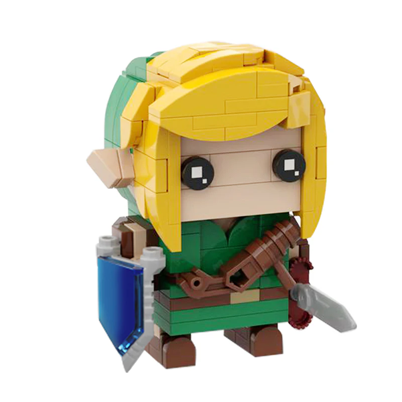 GOBRICKS MOC 154738 Link Brickhead - YWOBB