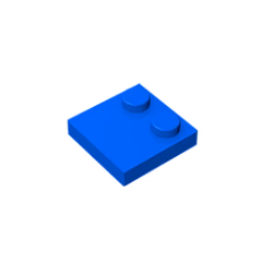 GOBRICKS GDS-1483 Modified 2 x 2 with Studs on Edge - YWOBB