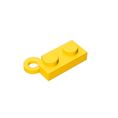 GOBRICKS GDS-807 Hinge Plate 1 x 4 Swivel Base - YWOBB