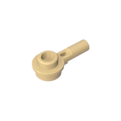 GOBRICKS GDS-1570 Bar 1L with 1 x 1 Round Plate with Hollow Stud - YWOBB