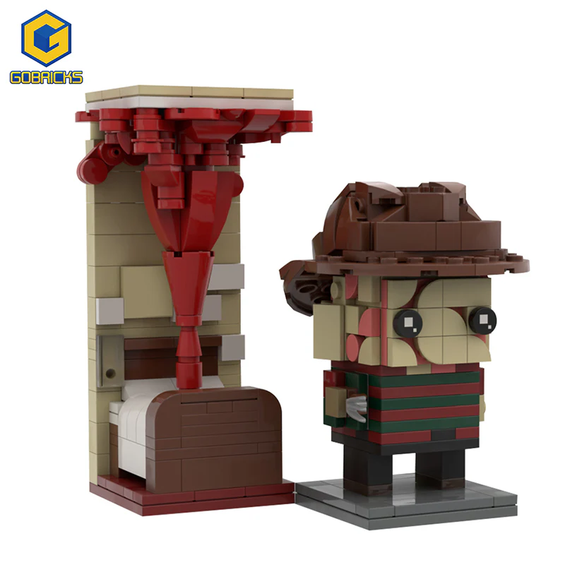 GOBRICKS MOC 46943 Freddy Krueger Brickheadz - YWOBB