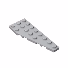 GOBRICKS GDS-553  Plate 8 x 3 Right - YWOBB