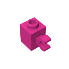 GOBRICKS GDS-724  Modified 1 x 1 with Clip - YWOBB