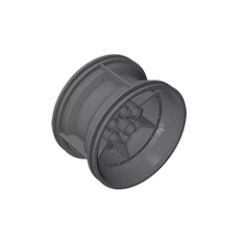 GOBRICKS GDS-1227 Wheel 56mm D. x 34mm Technic Racing Medium, 6 Pin Holes - YWOBB