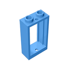 GOBRICKS GDS-782 Window 1 x 2 x 3 Flat Front - YWOBB