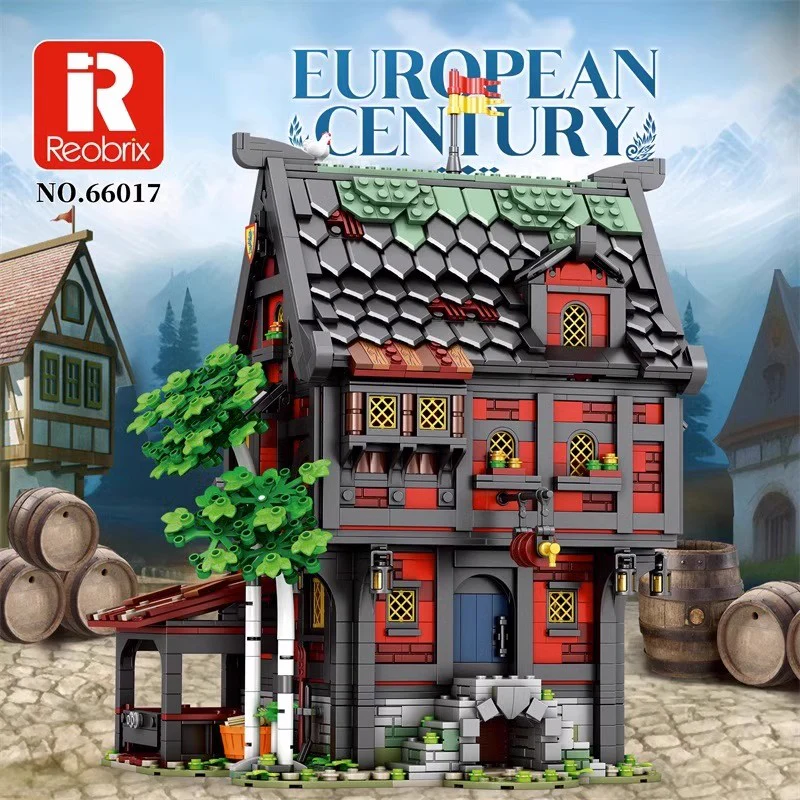 Reobrix 66017 Medieval Tavern THE CRUSADER'S INN - YWOBB