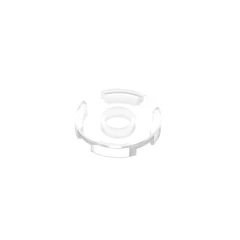 GOBRICKS GDS-611 Round 2 x 2 with Bottom Stud Holder - YWOBB