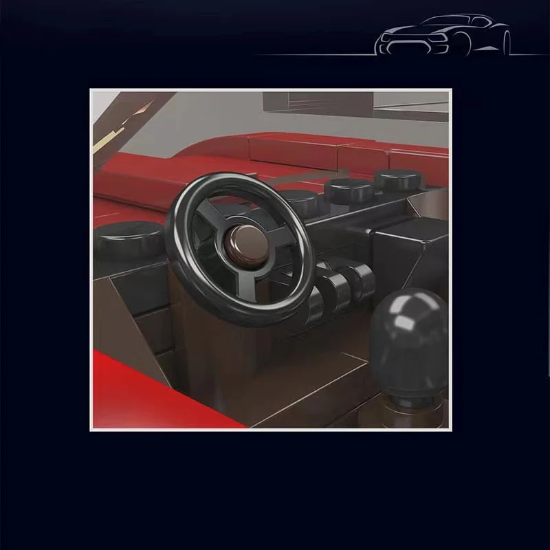 Mould King 27034 Corvete - YWOBB