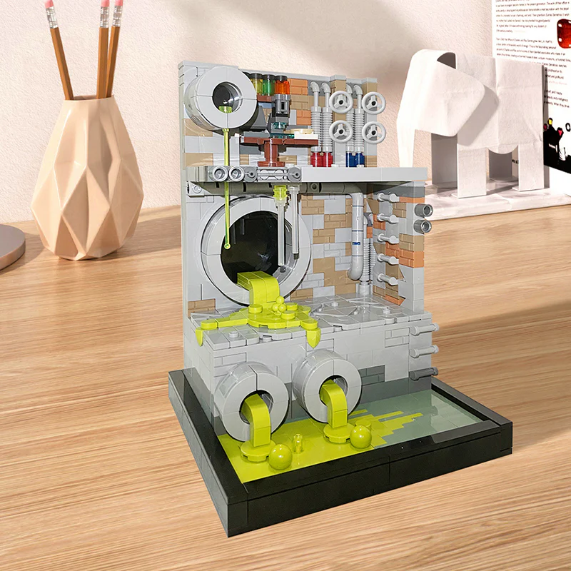 GOBRICKS MOC 111005 TMNT Sewer Diorama MOC - Ninja Turtles - YWOBB