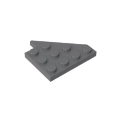 GOBRICKS GDS-M360 Wedge Plate 4 x 4 Wing Left - YWOBB