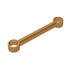 GOBRICKS GDS-1027 Link 1 x 6 without Stoppers - YWOBB