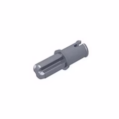 GOBRICKS GDS-914 Axle Pin without Friction Ridges Lengthwise - YWOBB