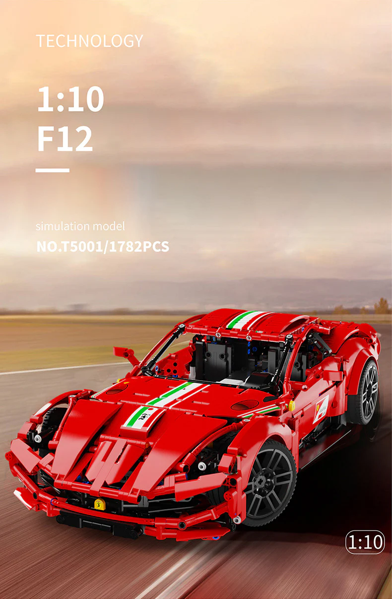 TGL T5001 1:10 Ferrari F12 - YWOBB