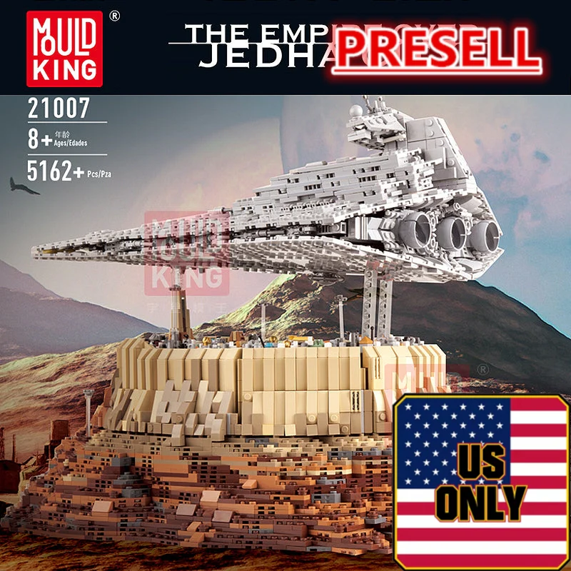 Mould King 21007 The Empire over Jedha City OVP US Warehouse Version - YWOBB