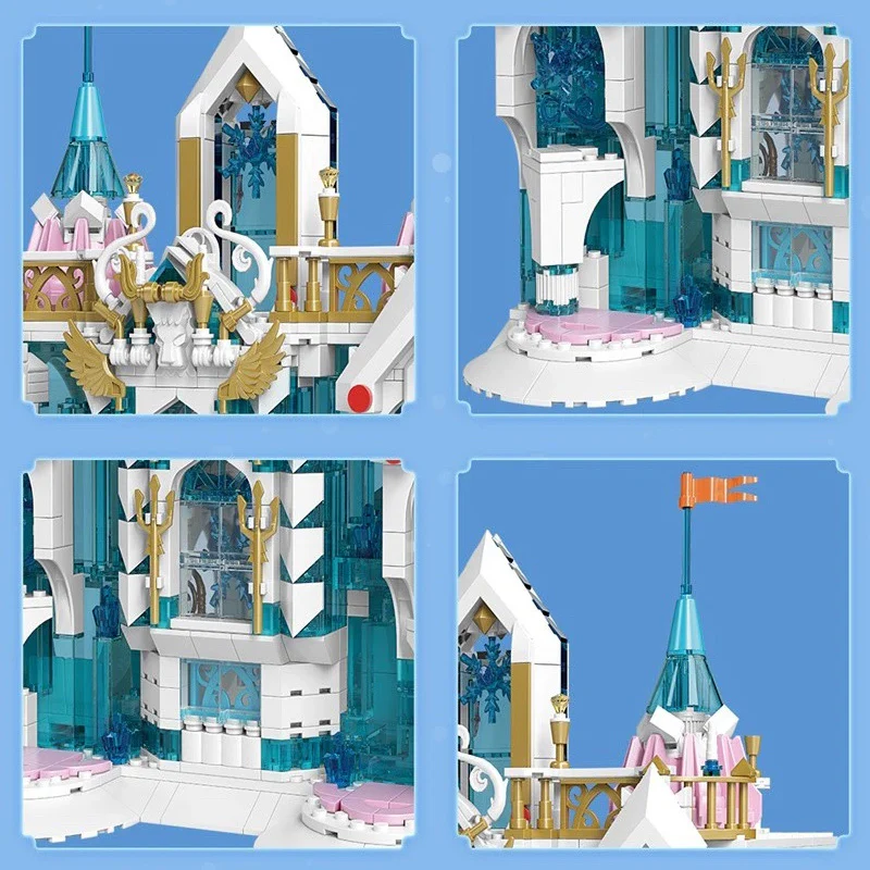 Mould King 11007 - 11010 Frozen Castle - YWOBB