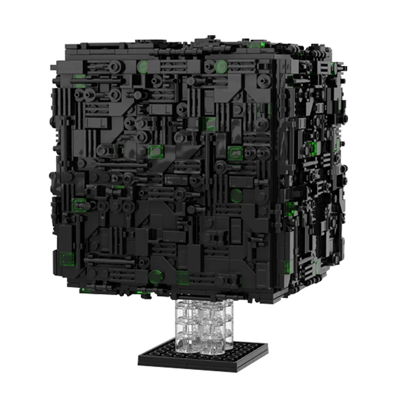 GOBRICKS MOC 112646 Borg Cube (micro) - YWOBB